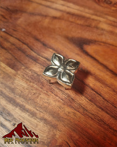 Four Petal Flower Stud