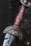 Battleworn Celtic Leaf Sword