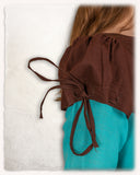 Rebecka dress light brown/turquoise 168