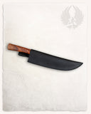 Anselm chef knife leather sheath black