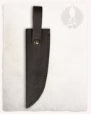 Brid knife leather sheath brown