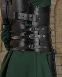 Lancelot armour belt black