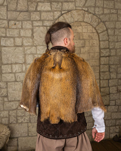 Leif fur collar nutria