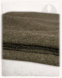 Wool fabric 380g/mÂ² olivegreen