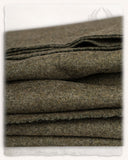 Wool fabric 380g/mÂ² olivegreen